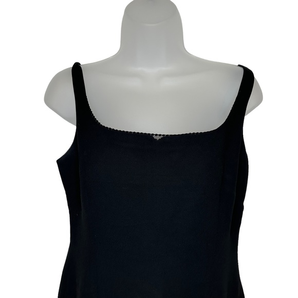 Kay Unger Dress Womens Sleeveless Knee Length Lined Black 10 - Picture 2 of 12